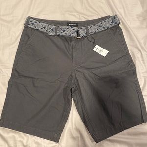 Gray express shorts